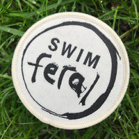 Swim Feral Woven Badge